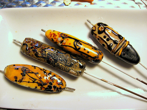 Red, orange, browns and golds