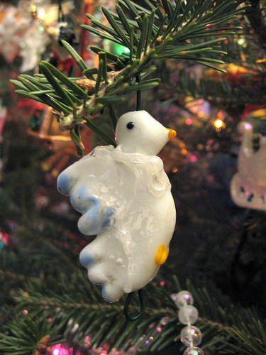 xmas dove